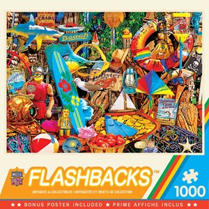MasterPieces (72038) - "Beach Time Flea Market" - 1000 pieces puzzle