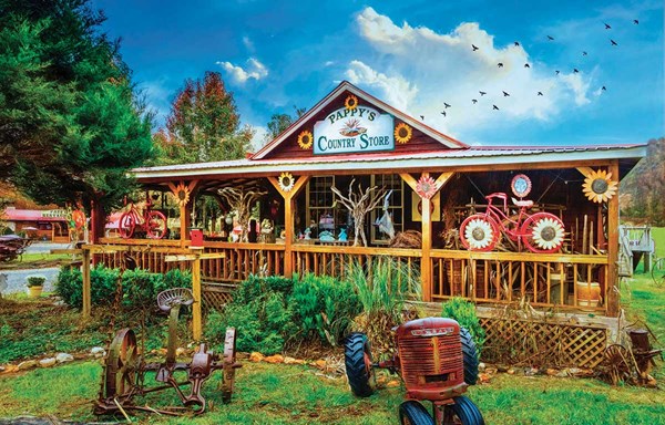 SunsOut (30146) - Celebrate Life Gallery: "Pappy's General Store" - 1000 pieces puzzle