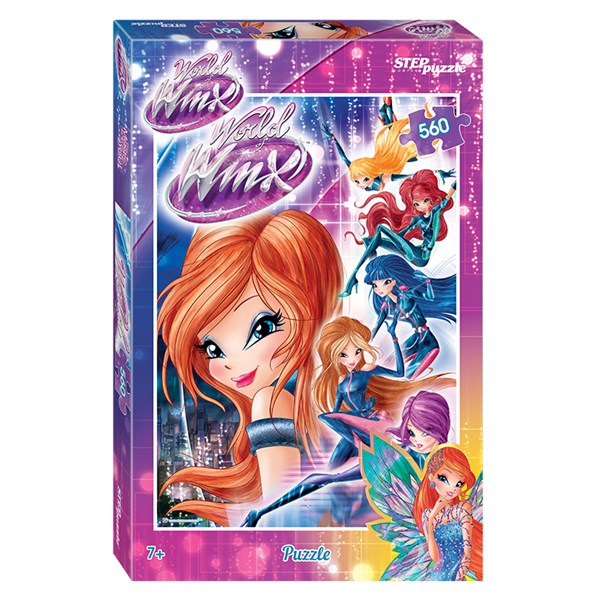 Step Puzzle (97055) - "Winx 2" - 560 pieces puzzle