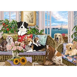 Jumbo (18849) - "Furry Friends" - 500 pieces puzzle