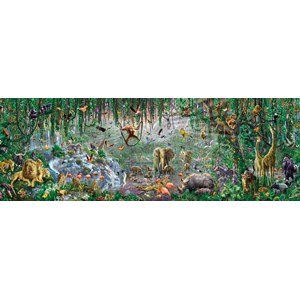 SunsOut (71610) - Adrian Chesterman: "African Mural" - 500 pieces puzzle