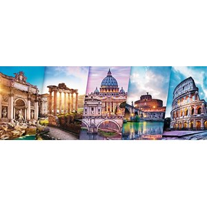 Trefl (29505) - "Collage, Rome" - 500 pieces puzzle
