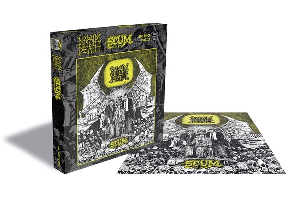 Zee Puzzle (26707) - "Napalm Death, Scum" - 500 pieces puzzle