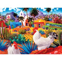 MasterPieces (31936) - "Gallo's Blancos" - 550 pieces puzzle