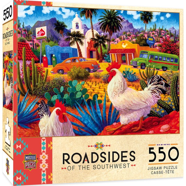 MasterPieces (31936) - "Gallo's Blancos" - 550 pieces puzzle