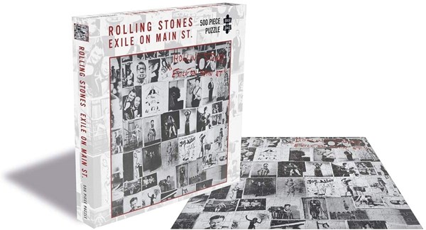 Zee Puzzle (25651) - "The Rolling Stones, Exile On Main Street" - 500 pieces puzzle