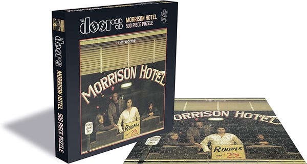 Zee Puzzle (23775) - "The Doors, Morrison Hotel" - 500 pieces puzzle