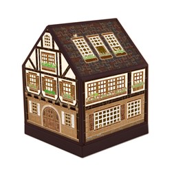 Pintoo (r1006) - "House Lantern, Half-Timbered House" - 208 pieces puzzle