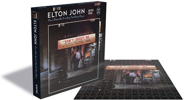 Zee Puzzle (25151) - "Elton John, Dont Shoot me I'm Only the Piano Player" - 500 pieces puzzle