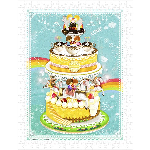 Pintoo (h1354) - "Sweet Lovers" - 300 pieces puzzle