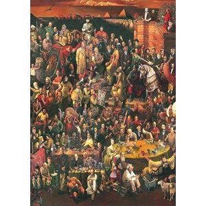 Art Puzzle (4000) - "113 Famous People" - 1500 pieces puzzle