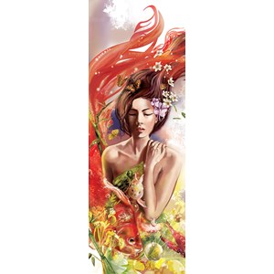 Art Puzzle (5346) - "Dancing with Fish" - 1000 pieces puzzle