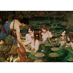 Art Puzzle (5377) - "Hylas And The Nymphs, 1896" - 1500 pieces puzzle