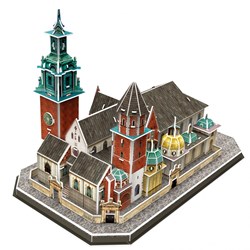 Cubic Fun (mc226h) - "Wawel Cathedral" - 101 pieces puzzle
