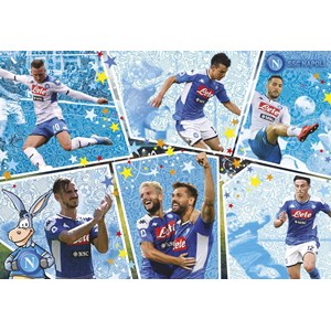 Clementoni (27138) - "SSC Napoli" - 104 pieces puzzle