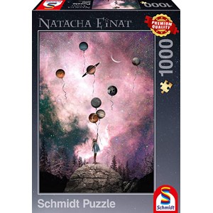 Schmidt Spiele (59903) - Natacha Einat: "Planet Longing" - 1000 pieces puzzle
