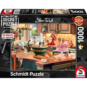 Schmidt Spiele (59919) - "In the kitchen" - 1000 pieces puzzle
