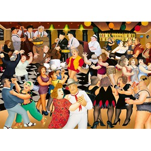 Schmidt Spiele (59686) - Beryl Cook: "Party Night" - 1000 pieces puzzle