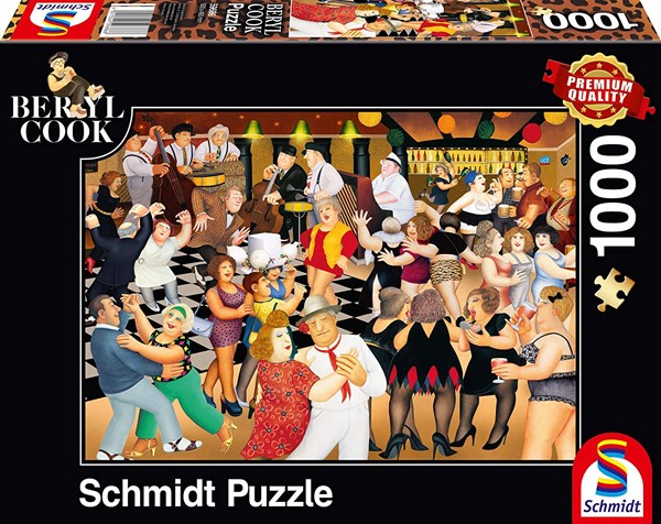 Schmidt Spiele (59686) - Beryl Cook: "Party Night" - 1000 pieces puzzle