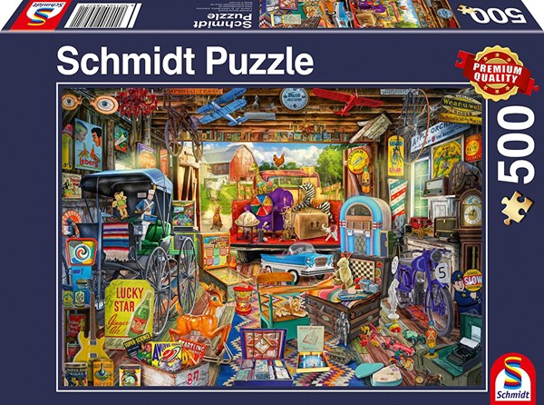 Schmidt Spiele (58972) - "Garage Sale" - 500 pieces puzzle