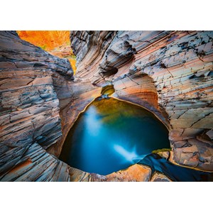 Schmidt Spiele (59922) - Mark Gray: "Indigo" - 1000 pieces puzzle