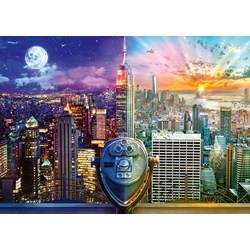 Schmidt Spiele (59905) - Lars Stewart: "New York, Night and Day" - 1000 pieces puzzle