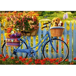 Schmidt Spiele (58957) - "Sunday Excursion with Good Friends" - 500 pieces puzzle