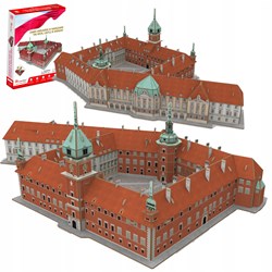 Cubic Fun (mc268h) - "The Royal Castle in Warsaw" - 105 pieces puzzle