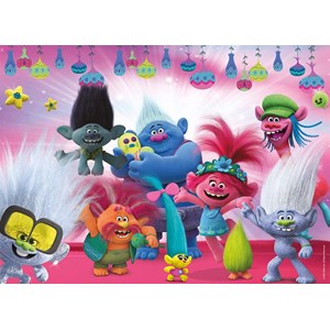 Nathan (86770) - "Trolls 2" - 100 pieces puzzle
