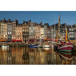 Bluebird Puzzle (70040) - "Honfleur, France" - 1500 pieces puzzle
