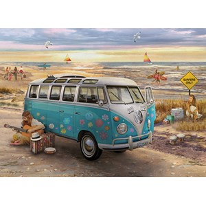 Eurographics (6000-5310) - Greg Giordano: "The Love & Hope VW Bus" - 1000 pieces puzzle