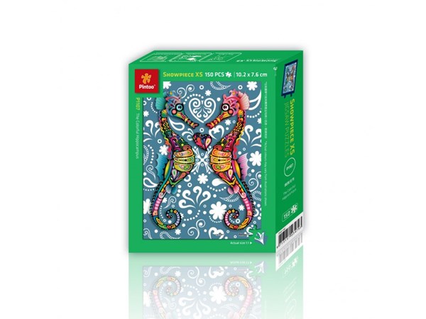 Pintoo (p1107) - "The Colorful Hippocampus" - 150 pieces puzzle