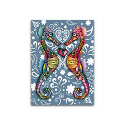 Pintoo (p1107) - "The Colorful Hippocampus" - 150 pieces puzzle