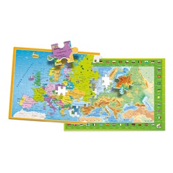 Clementoni (50020) - "Europe Map" - 104 pieces puzzle