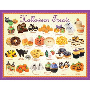 Eurographics (8104-0432) - "Halloween Treats" - 100 pieces puzzle