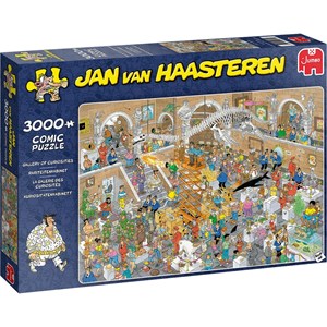 Jumbo (20031) - Jan van Haasteren: "Gallery of Curiosities" - 3000 pieces puzzle