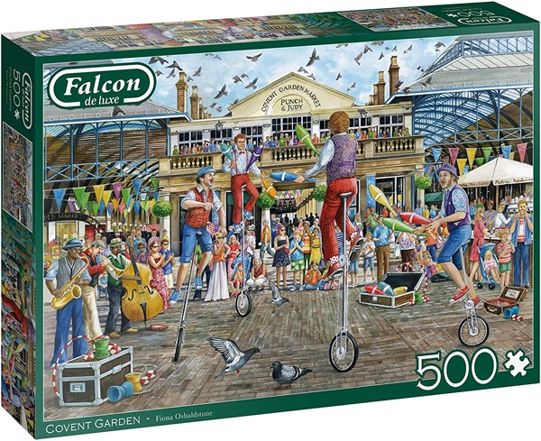 Jumbo (11320) - Fiona Osbaldstone: "Covent Garden" - 500 pieces puzzle