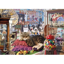 Gibsons (G6303) - Steve Read: "Abbey's Antique Shop" - 1000 pieces puzzle