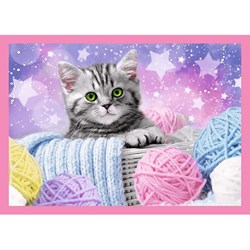 Trefl (34330) - "Kittens" - 35 48 54 70 pieces puzzle