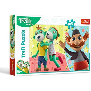 Trefl (16388) - "Treflikow" - 100 pieces puzzle