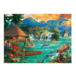 Trefl (33072) - "Island Life" - 3000 pieces puzzle
