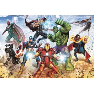 Trefl (15368) - "Disney Marvel, The Avengers" - 160 pieces puzzle