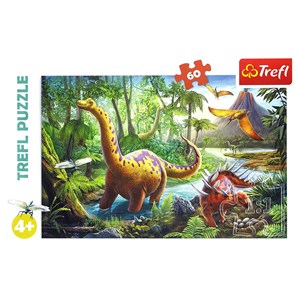 Dino (17319) - "Dinosaurs" - 60 pieces puzzle