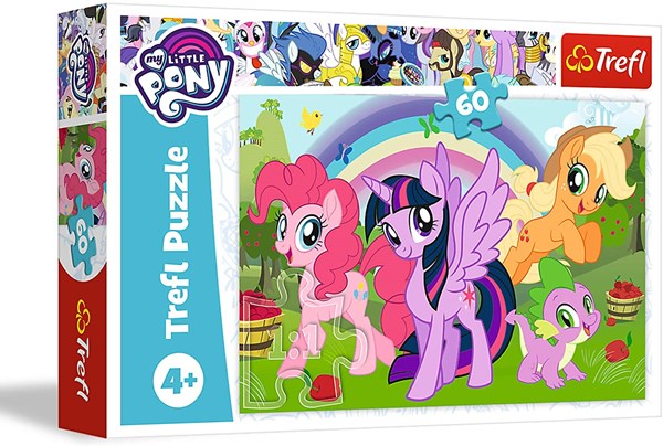 Trefl (17323) - "My Little Pony" - 60 pieces puzzle