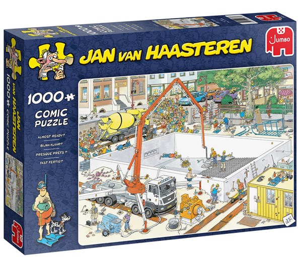 Jumbo (20037) - Jan van Haasteren: "Almost Ready?" - 1000 pieces puzzle