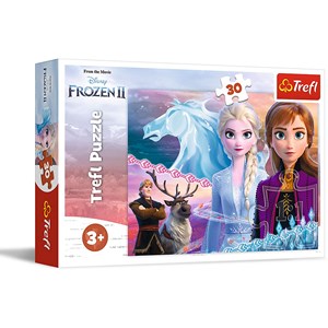 Trefl (18253) - "Frozen II" - 30 pieces puzzle