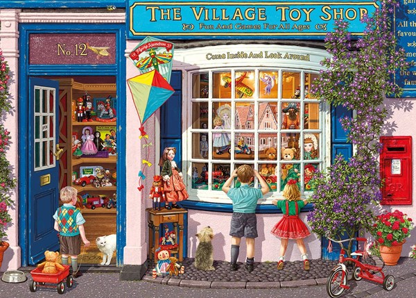 Gibsons (G3534) - Steve Read: "Teddy Bears & Tricycles" - 500 pieces puzzle