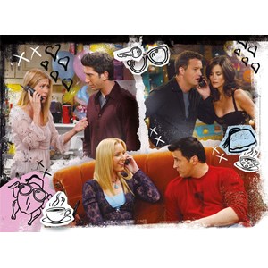 Clementoni (35090) - "Friends" - 500 pieces puzzle