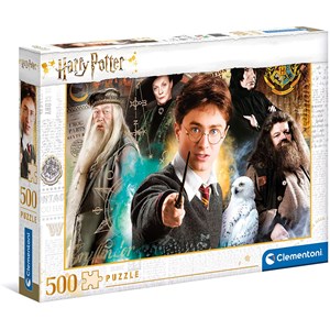 Clementoni (35083) - "Harry Potter" - 500 pieces puzzle