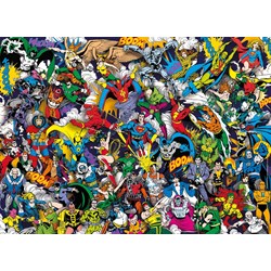 Clementoni (39599) - "DC Comics" - 1000 pieces puzzle